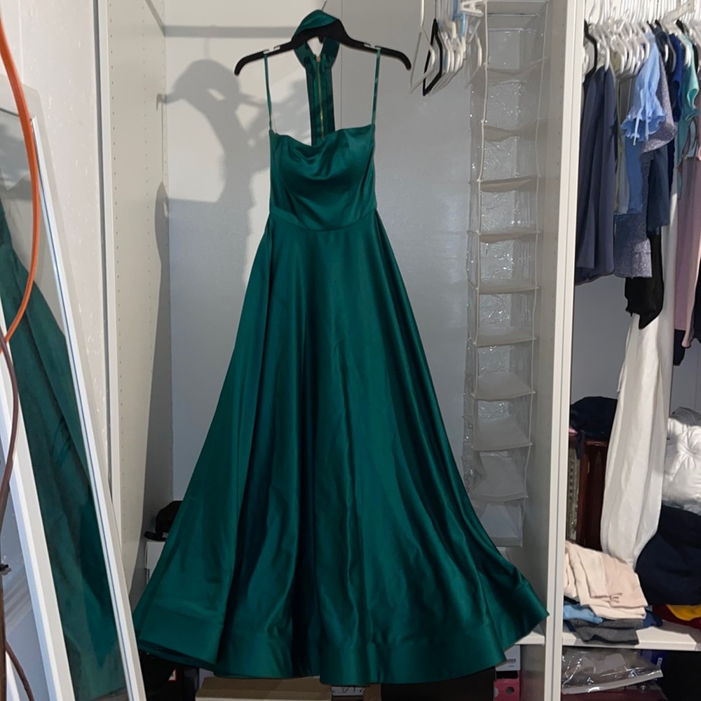 Emerald Green Prom Dress